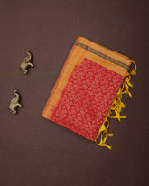 Crimson Red Soft Silk Saree